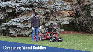 Wheel Kaddy Model Comparison - Best Mower Sulky Series