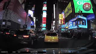 A Stunning Night View. Times Square, New York / All About Dash Cam