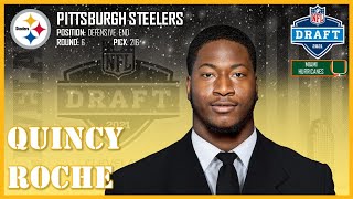 2021 NFL DRAFT: Quincy Roche [Pittsburgh Steelers] ᴴᴰ