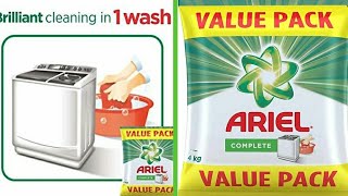 BEST /WASHING POWDER/ARIEL/ Superior Stain Removal/ REVIEW/2021/4kg/For/Hand Washing WASHING MACHINE