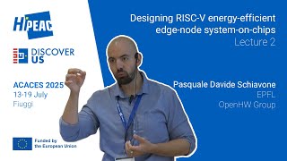 ACACES 2025: Designing RISC-V energy-efficient edge-node SoCs, Davide Schiavone – Lecture 2
