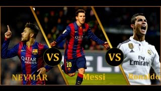 Neymar vs Messi vs Ronaldo - The Ballon d'Or 2015 Battle | Goals and Skills Compilation