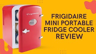 Frigidaire RED EFMIS129- CP4 Mini Portable Compact Personal Fridge Cooler