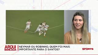 Quem foi melhor no Santos: Neymar ou Robinho?