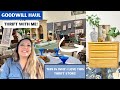My Favorite Thrift Store! THRIFT WITH ME! Goodwill | Vintage Haul + Home Styling Thrifted Finds