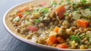 Receita de Lentilha com Legumes - Comida Base para Emagrecer