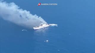 Euroferry Olympia incendio 18 febbraio 2022