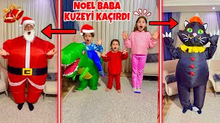 EYVAH KUZEY ELİF NOEL BABAYI ÇAĞIRDI ⁉️ NOEL BABA KEDİSİ KUZEYİ KAÇIRDI !!!