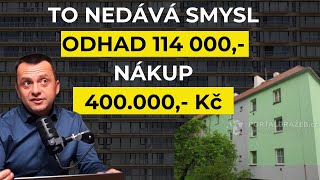 Předražený podíl 1/9 bytu - jak nachytat investory