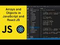 How to use Arrays and Objects in JavaScript & ReactJS | Spread Operator & Array-Object Destructuring