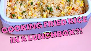 Cooking with an electric lunch box?! Pt. 2 - Steamed Rice & Fried Rice 🌸 Khind Multifunction Lunch