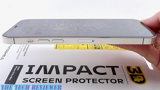 RhinoShield 3D Impact Screen Protector for iPhone 12 Pro Max: Installation and Review!