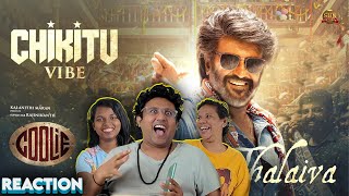 COOLIE - Chikitu Vibe Reaction🔥  | Superstar Rajinikanth | Lokesh | Anirudh