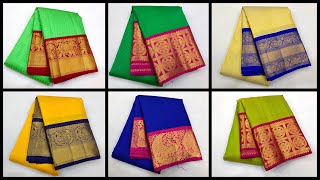 Budget Kanjeevaram Silk Sarees