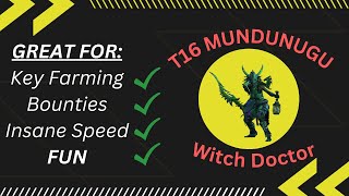 T16 SPEED Mundunugu Spirit Barrage Build Guide - Diablo 3 Season 28