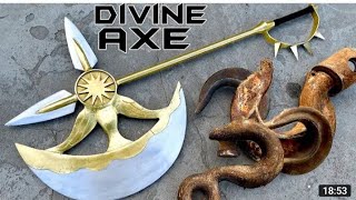 Forging DIVINE AXE RHITTA Out of Rusted Iron HOOK - The Seven Deadly Sins59K