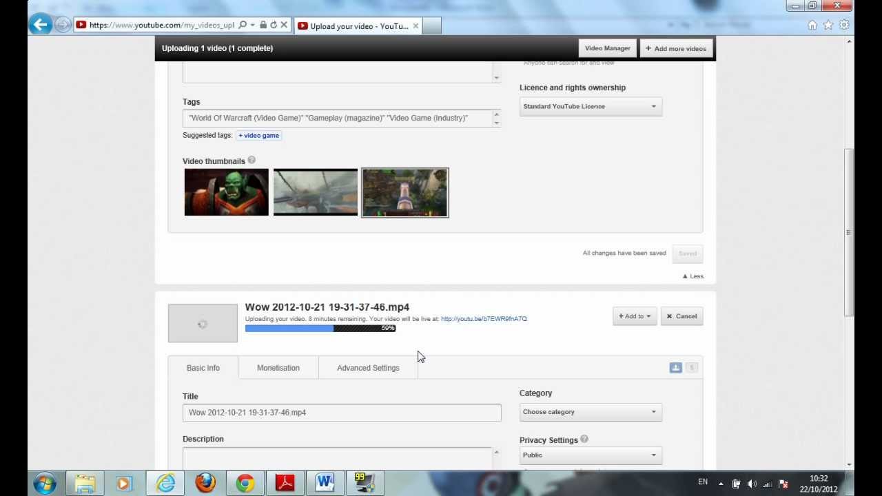 Upload Problem Fix Feburary 2015 Youtube