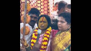 Old City Bonalu Rangam in Miralam Mandi Mahankali Temple 2023/ Rangam Bhavishyavani swarnalatha