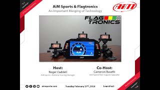 5-3 - AiM Sports and Flagtronics - Live Webinar with Cameron Buseth - 2/27/2024