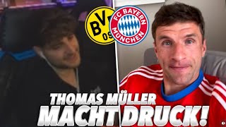 Eli reagiert auf die Ansage von Thomas Müller zum deutschen Meisterschaftskampf! 🤔| EliasN97 Clips