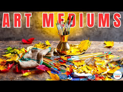 What is a medium in art?