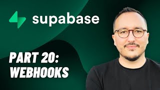 Webhooks with @Supabase — Course part 20