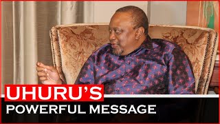 Uhuru Kenyatta Drops an Evening Powerful Message to Kenyans| News54