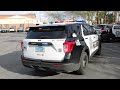 las vegas metropolitan police new 2023 ford explorer piu with new lightbar