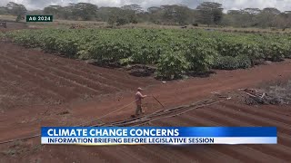 Climate change advocates voice concerns to Hawaii lawmakers at briefing