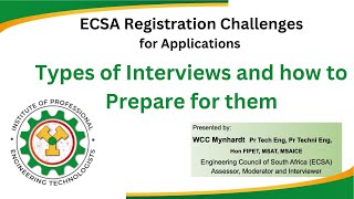 Types of ECSA interviews and how to prepare for them