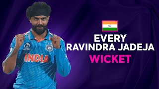 Every Ravindra Jadeja wicket at Cricket World Cup 2023