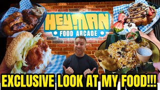 EXLUSIVE Look At MY FOOD At The Heyman Food Arcade (PT 1)