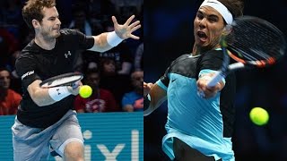 2015 ATP World Tour Finals: Rafael Nadal beats Andy Murray in straight sets