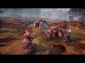 horizon zero dawn 豪快な機械獣ベヒーモス