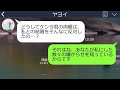 【line】臨月の嫁から夫を奪い家から追い出すマウント略奪女「出産直前の離婚で可哀想ｗ」→結婚式で海外にいる浮気妊娠女にある真実を伝えた時の反応がwww【総集編】