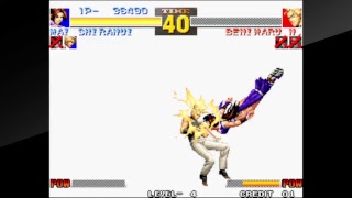 KOF95 女性格闘家チームでプレイ