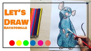 Ratatouille Drawing [Art for kids]