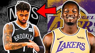 Lakers Trade D'Angelo Russell To Nets For Dorian Finney-Smith, Shake Milton