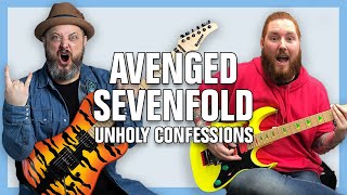 Avenged Sevenfold Unholy Confessions Guitar Lesson + Tutorial feat. @JamieSlays