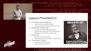 04 - BruCON 0x0A - (Re)Investigating Powershell attacks - Matt Hastings and Ryan Kazanciyan