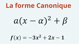 Forme canonique