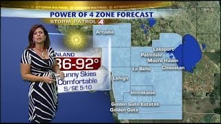 Meteorologist Michelle Cunningham's Storm Patrol Forecast