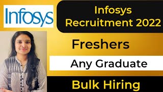 Infosys Mass Recruitment| Infosys Bulk hiring| Latest Jobs