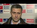 Jose Mourinho preferring not to speak in 2004