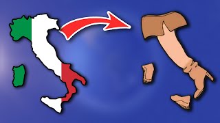 Realistic Country Shapes | What Countries Look Like
