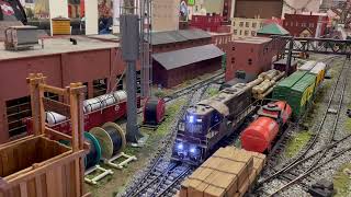 TUESDAY NIGHT G SCALE TRAINS IN THE BASEMENT IS BACK!!! 1/10/23