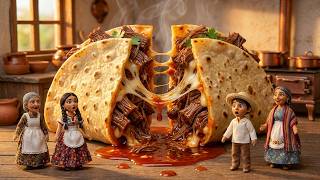 GIANT Birria Tacos in Mini Kitchen | ASMR Cooking Story