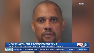 New Placement Proposed For Sexually Violent Predator