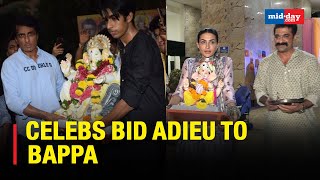 Ganeshotsav 2022: Sonu Sood, Disha Parmar \u0026 Other Celebs Bid Adieu To Bappa