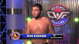 CWF Mid-Atlantic Special Presentation: Trevor Lee vs. Nick Richards - The Journey